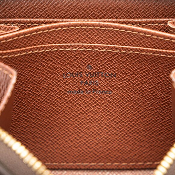 LOUIS VUITTON Brown Monogram Leather Wallet - Picture 5 of 6
